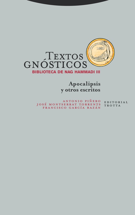 Textos gnsticos. Biblioteca de Nag Hammadi III: portada