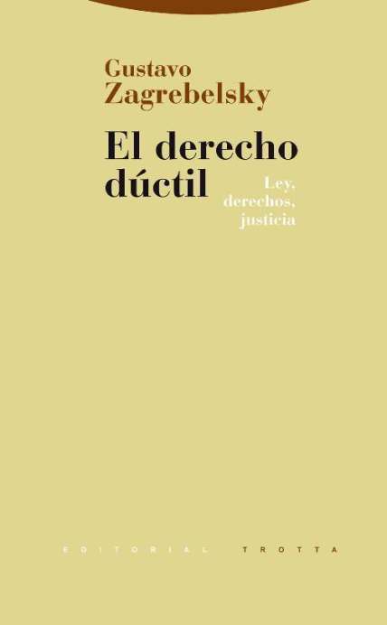 El derecho dctil: portada