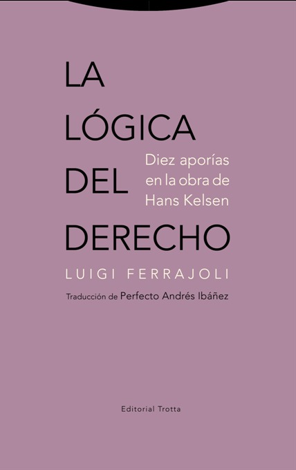 La lgica del derecho: portada