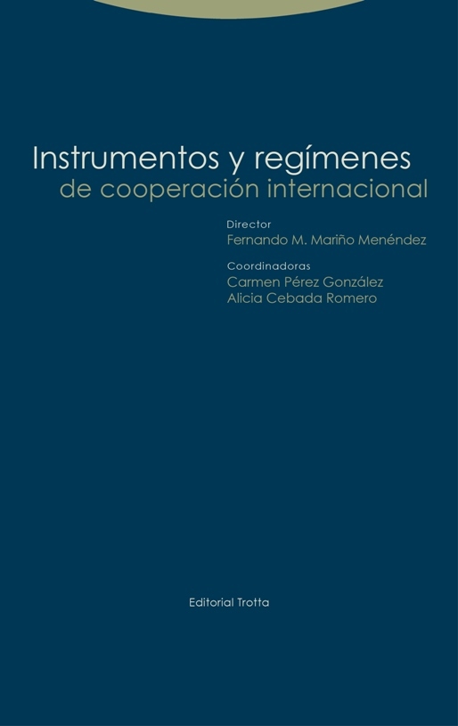 Instrumentos y regímenes de Cooperación Internacional: portada