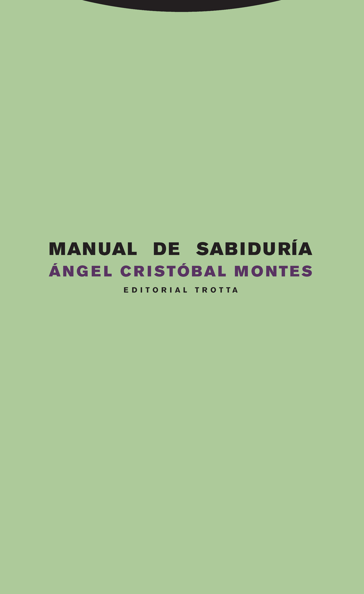 Manual de sabidura: portada