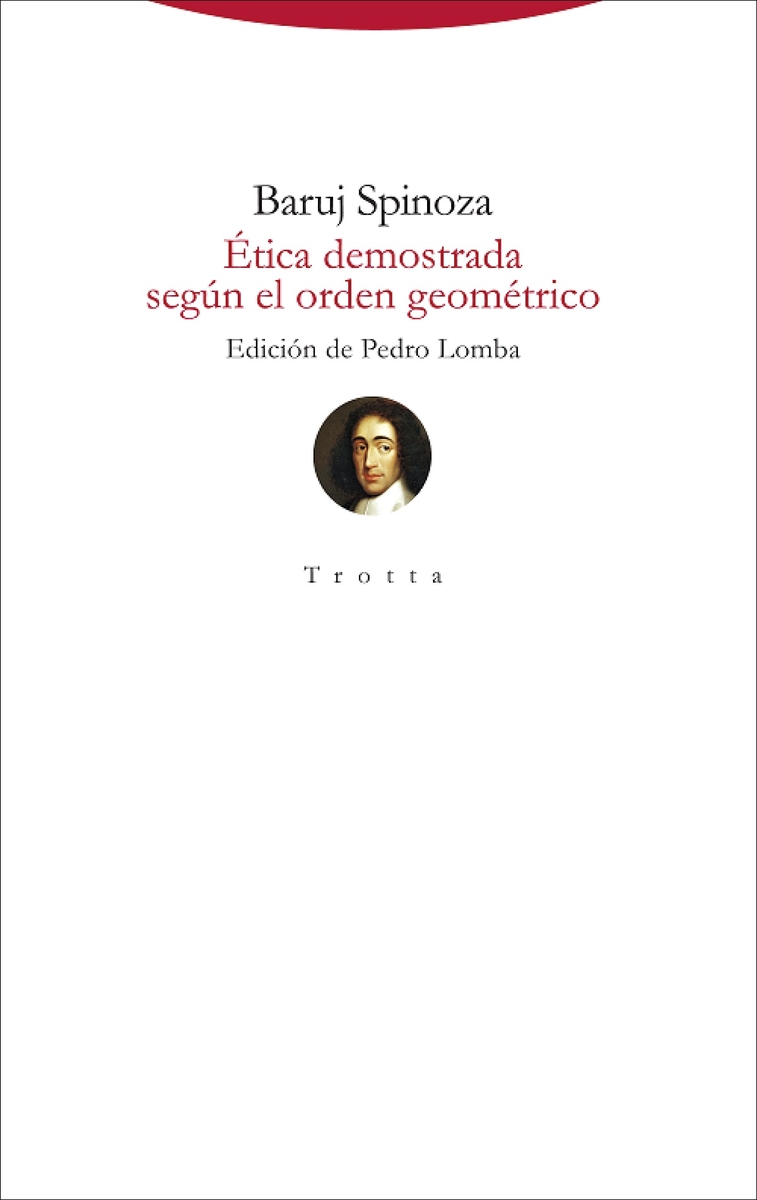Ética demostrada según el orden geométrico: portada