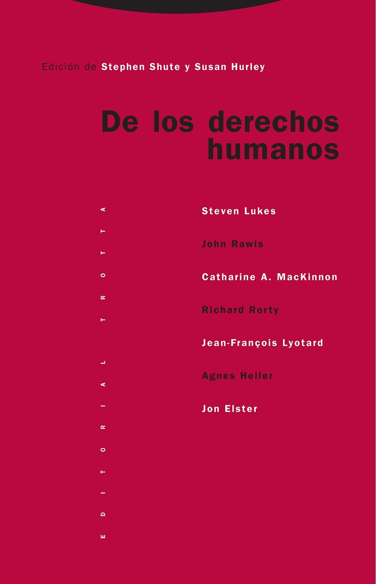 De los derechos humanos (NE): portada