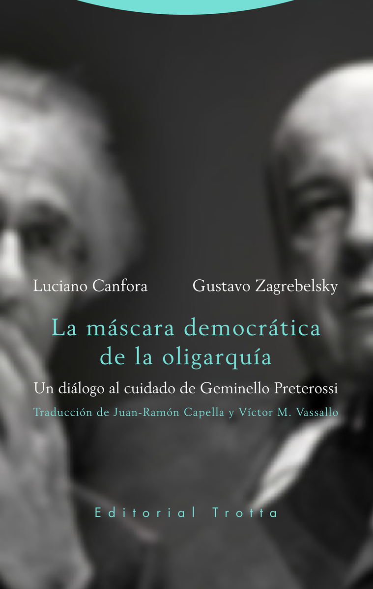 La máscara democrática de la oligarquía: portada