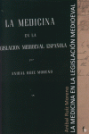 MEDICINA EN LA LEGISLACION MEDIOEVAL: portada