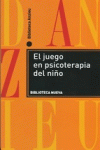 EL JUEGO EN PSICOTERAPIA DEL NIñO: portada