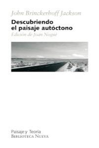 DESCUBRIENDO EL PAISAJE AUTÓCTONO: portada