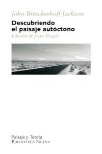 DESCUBRIENDO EL PAISAJE AUTCTONO: portada