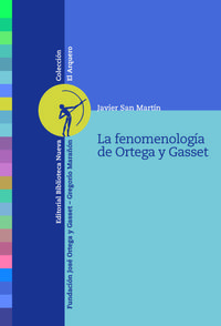 LA FENOMENOLOGíA DE ORTEGA Y GASSET: portada