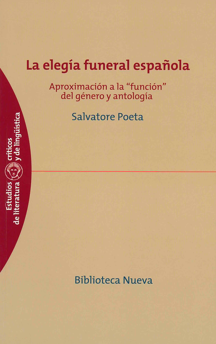 ELEGÍA FUNERAL ESPAÑOLA, LA: portada