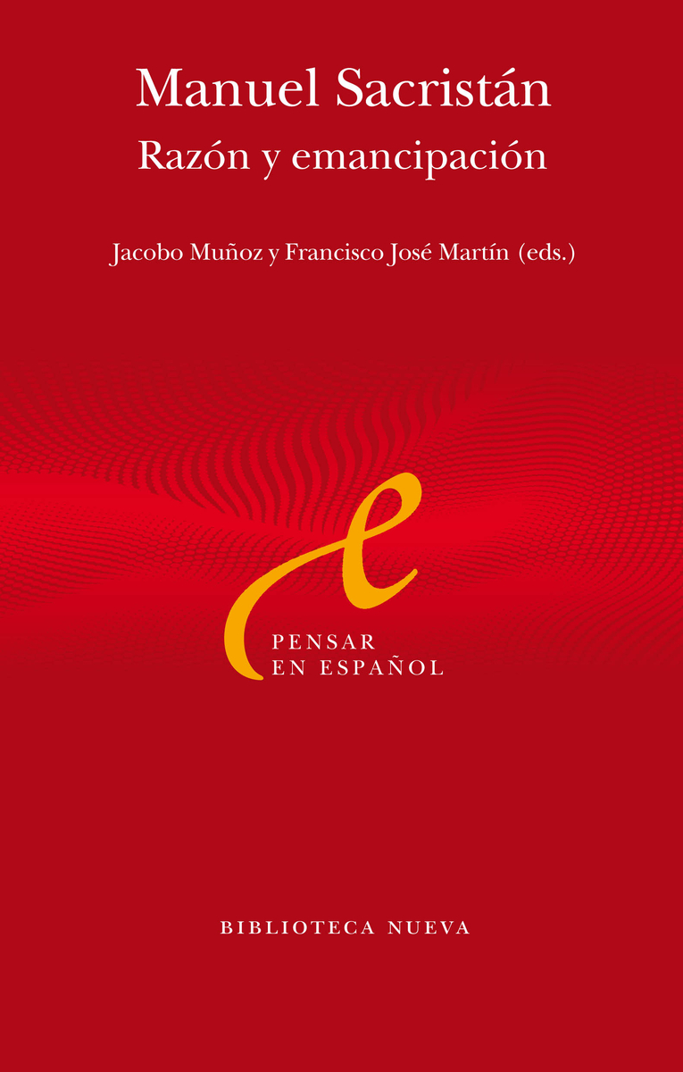 MANUEL SACRISTÁN: portada