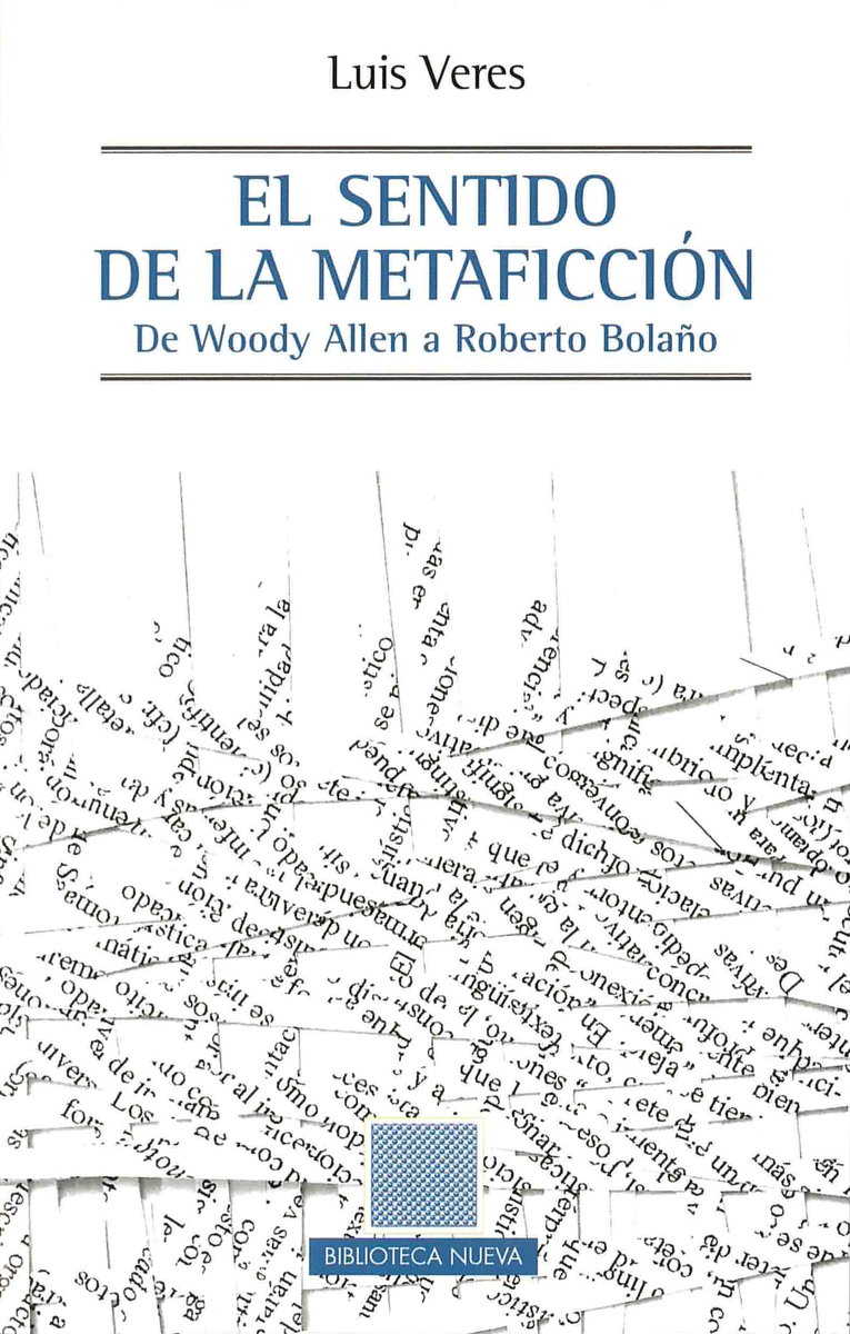 SENTIDO DE LA METAFICCIN, EL: portada