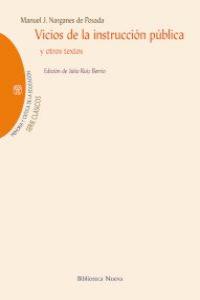 VICIOS DE LA INSTRUCCION PUBLICA Y OTROS TEXTOS: portada