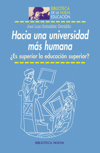 HACIA UNA UNIVERSIDAD MS HUMANA: portada