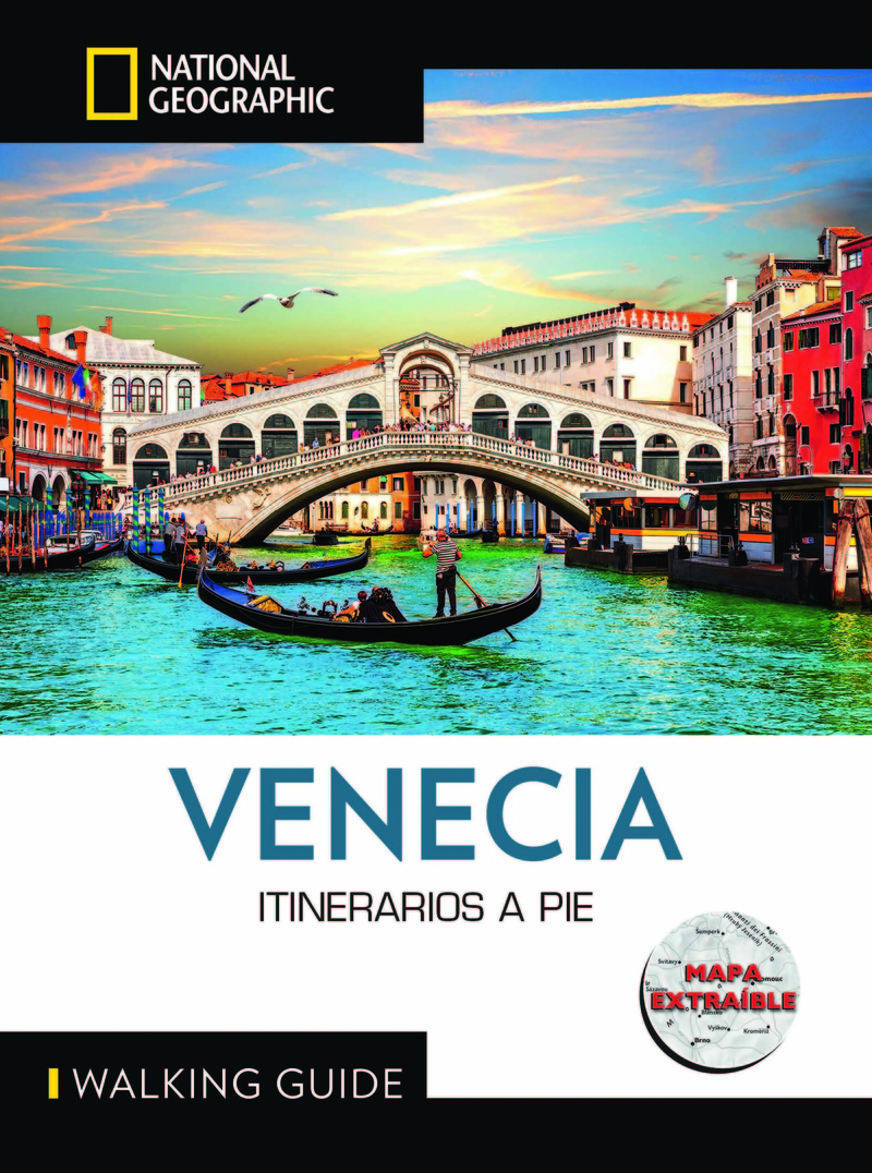Venecia - Guía National Geographic Itinerarios a pie: portada