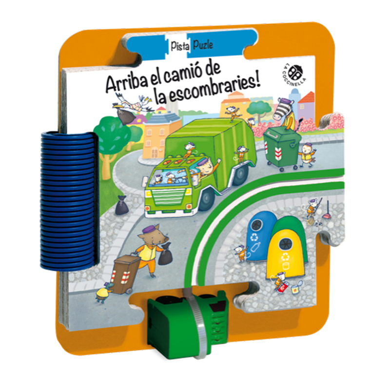 Arriba el camió de les escombraries!: portada