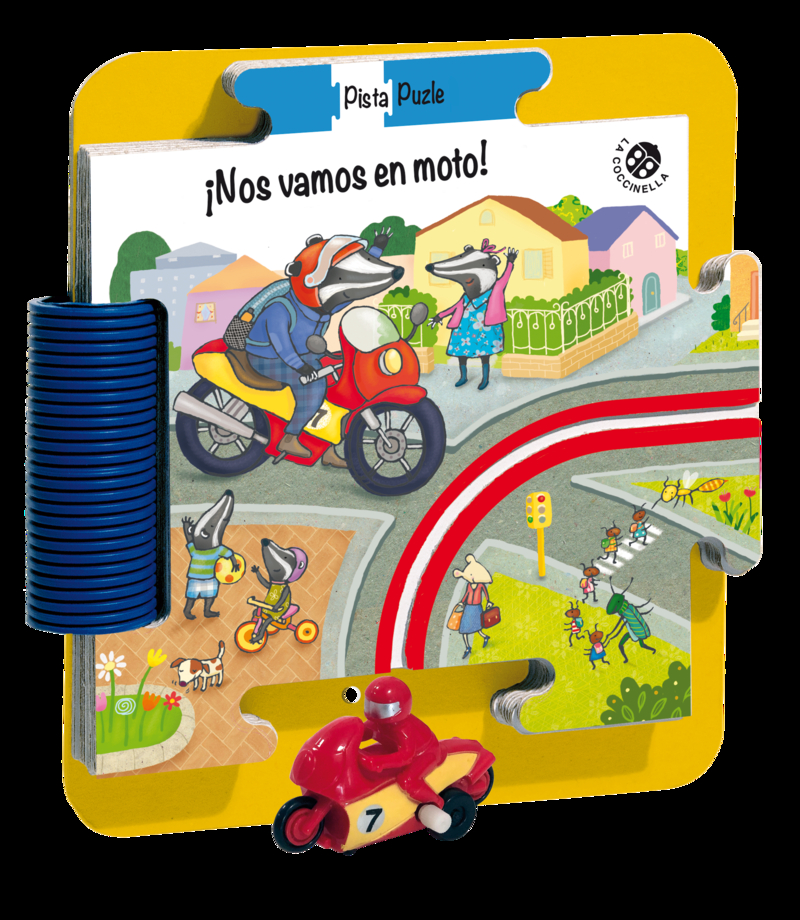 Nos vamos en moto!: portada