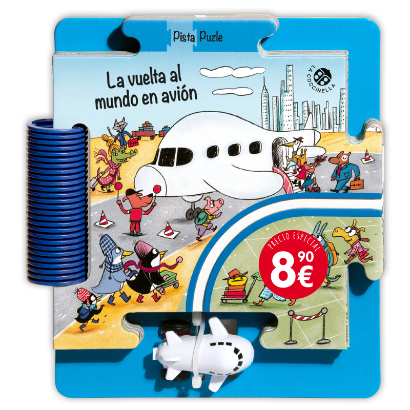 La vuelta al mundo en avión: portada