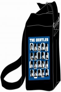 BANDOLERA THE BEATLES AZUL-NEGRA: portada