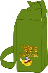 BANDOLERA THE BEATLES YELLOW SUBMARINE VERDE: portada