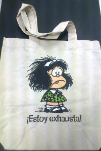 BOLSA MAFALDA ESTOY EXHAUSTA 2ªED: portada