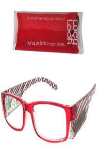 LUCY LOOK GAFAS ROJAS ROMBOS + 1.50: portada