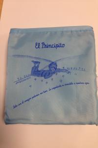 BOLSA PLEGABLE EL PRINCIPITO - AZUL: portada