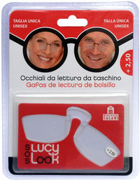 GAFAS DE LECTURA DE BOLSILLO +2.50 LUCY LOOK: portada