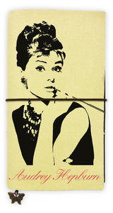 LIBRETA GRANDE AUDREY HEPBURN: portada