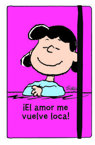 CUADERNO LUCY EL AMOR ME VUELVE LOCA: portada