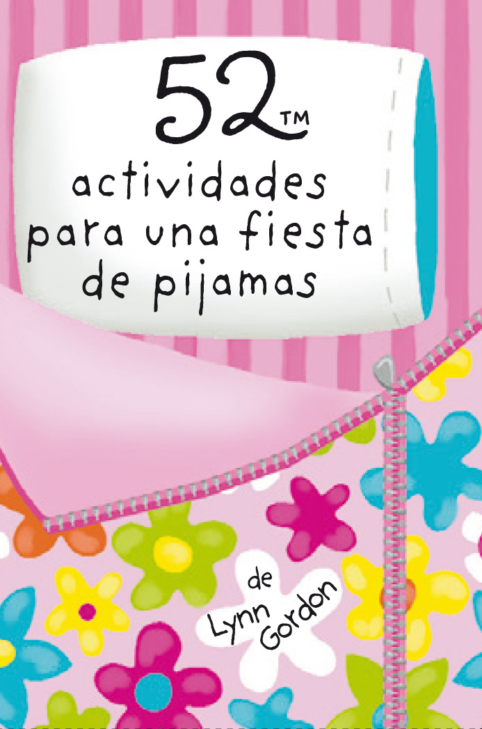 Baraja 52 actividades para una fiesta de pijamas: portada