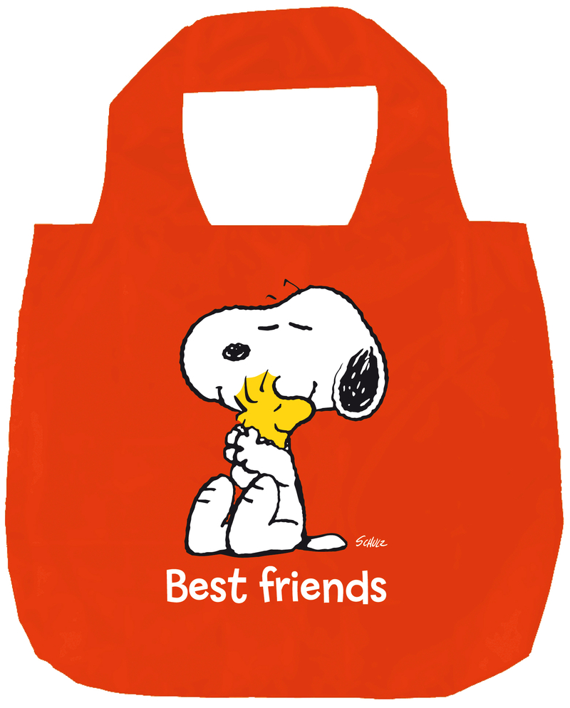 BOLSA PLEGABLE SNOOPY BEST FRIENDS: portada