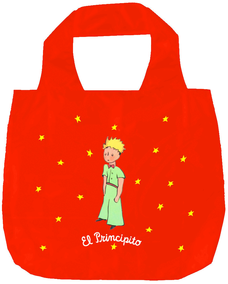 BOLSA PLEGABLE EL PRINCIPITO - NARANJA: portada