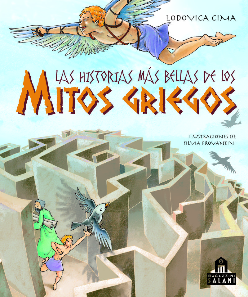 Las historias ms bellas de los mitos griegos: portada