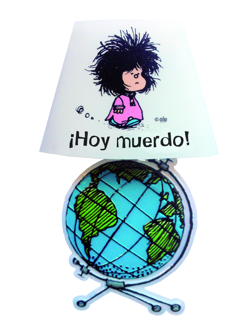 Lmpara adhesiva Mafalda: portada