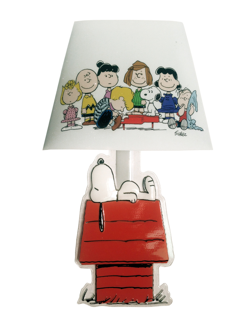 Lmpara adhesiva Snoopy: portada