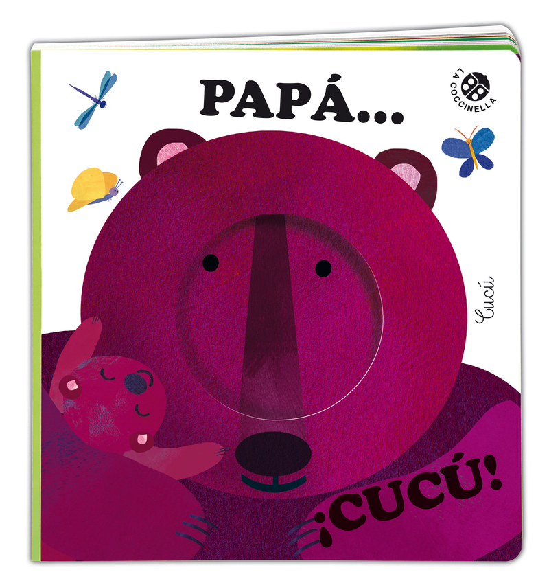 Papá… ¡cucú!: portada