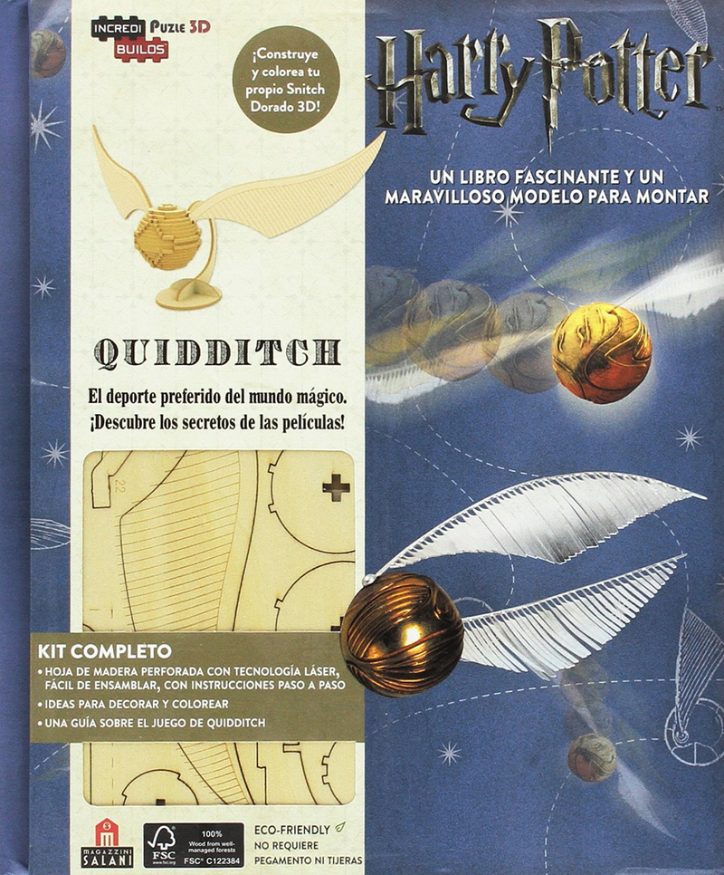 Incredibuilds Harry Potter Quidditch: portada