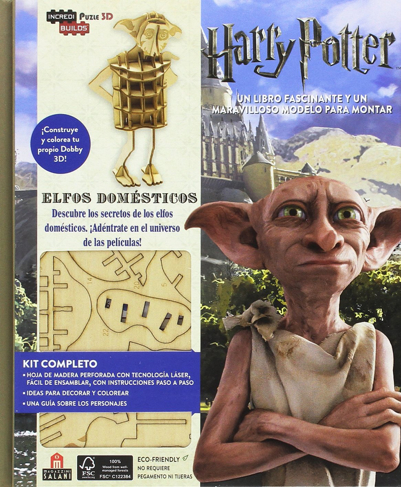 Incredibuilds Harry Potter Elfos domsticos: portada