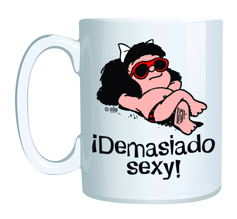 TAZA MAFALDA DEMASIADO SEXY: portada