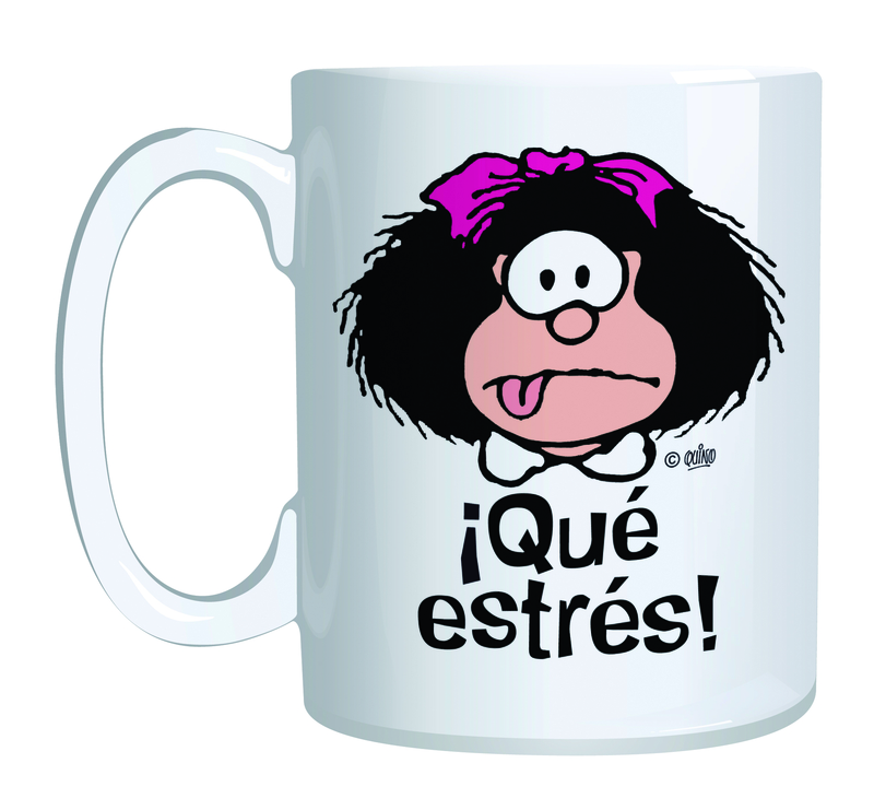 Mafalda Taza Qué Estrés: portada