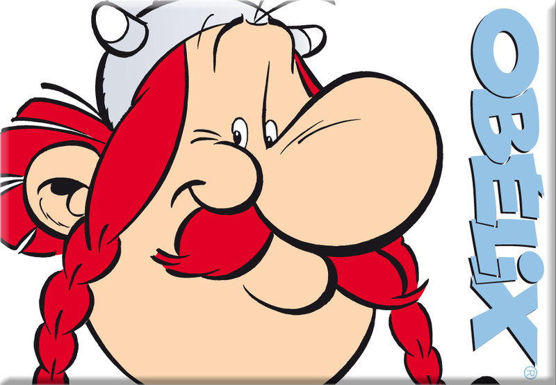 Imán Astérix. Obélix: portada