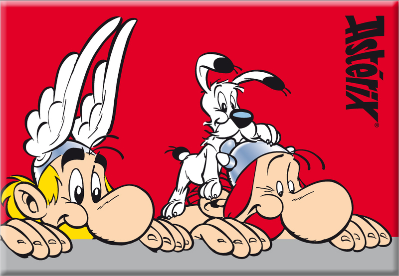 Imán Astérix, Obélix e Ideafix: portada