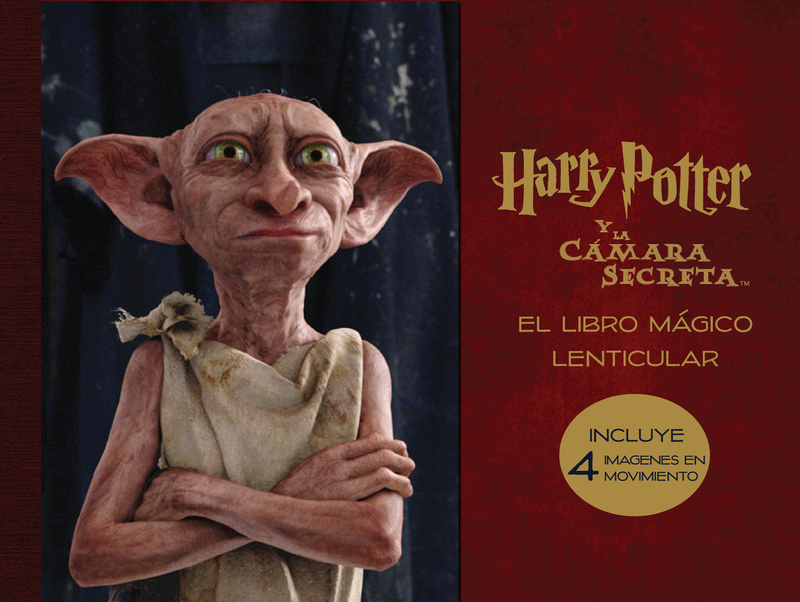 El libro mágico lenticular de Harry Potter y La cámara secre: portada
