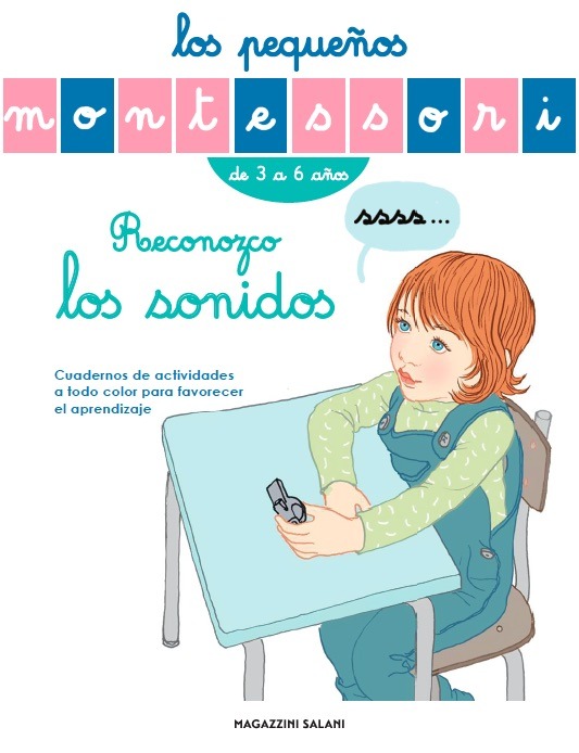 Los pequeos Montessori. Reconozco los sonidos: portada