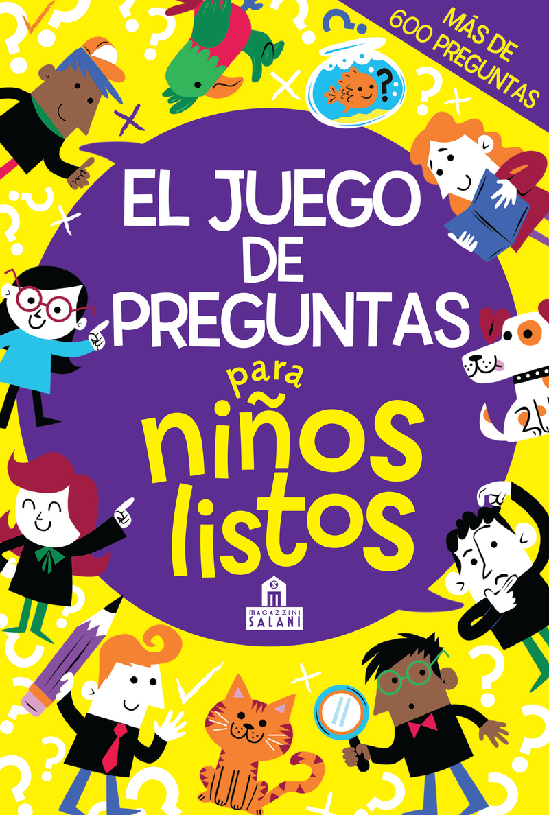 El juego de preguntas para niños listos: portada