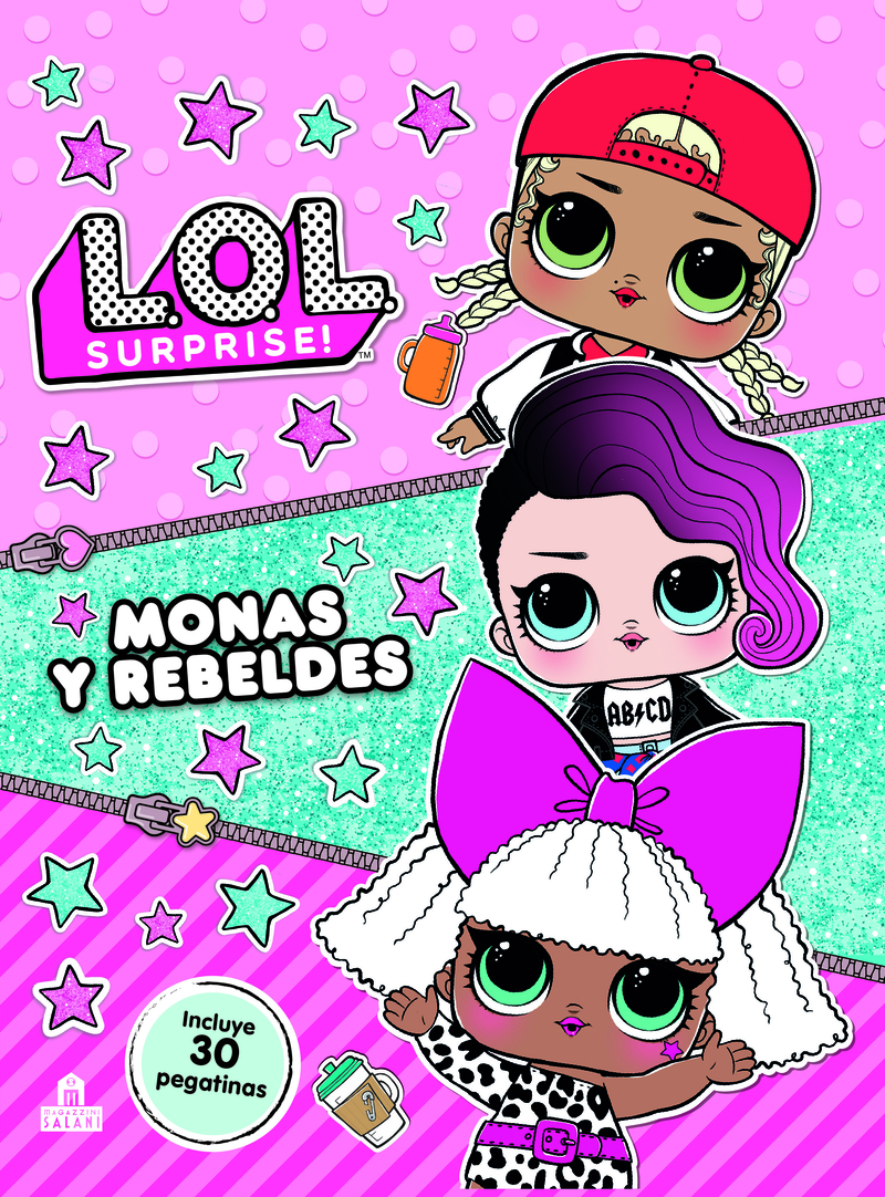 LOL  Surprise! Monas y rebeldes: portada