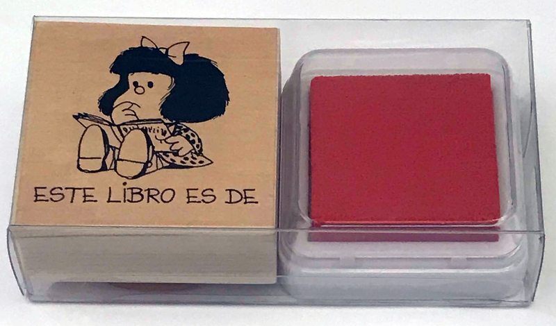 Sello exlibris Mafalda (nueva edición): portada