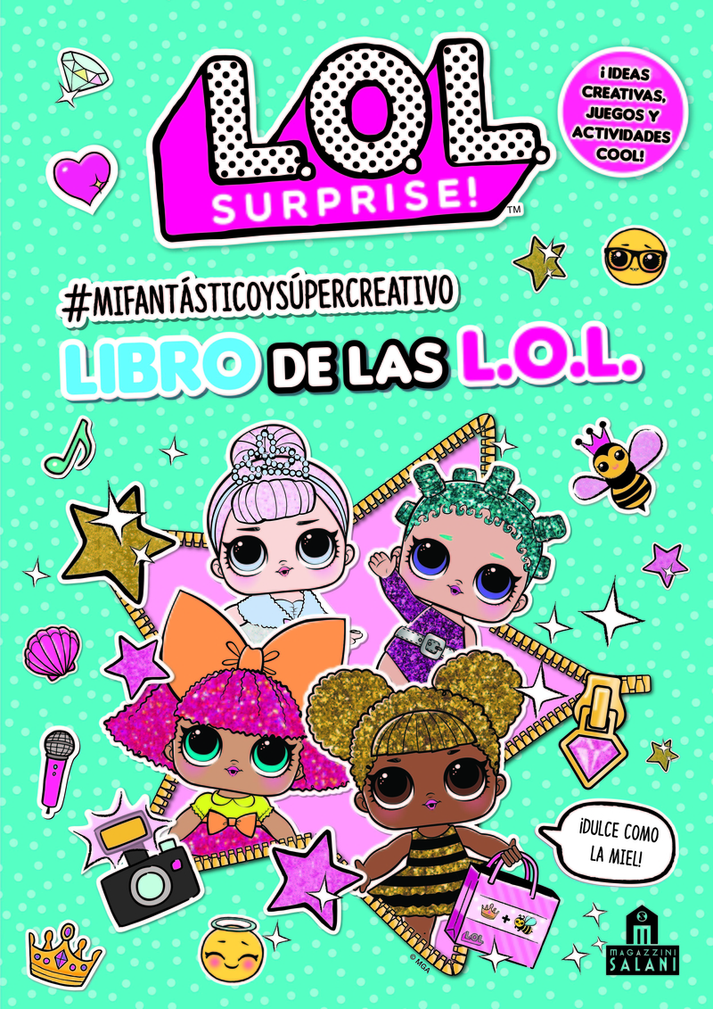 LOL Surprise! #mifantásticoysúpercreativo Libro de las L.O.L: portada