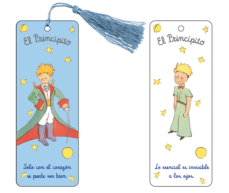 Marcapáginas 3D El Principito (blanco): portada